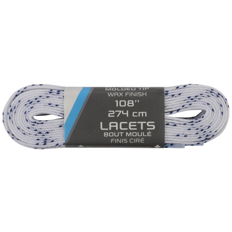 Bauer Wax Laces White 120″