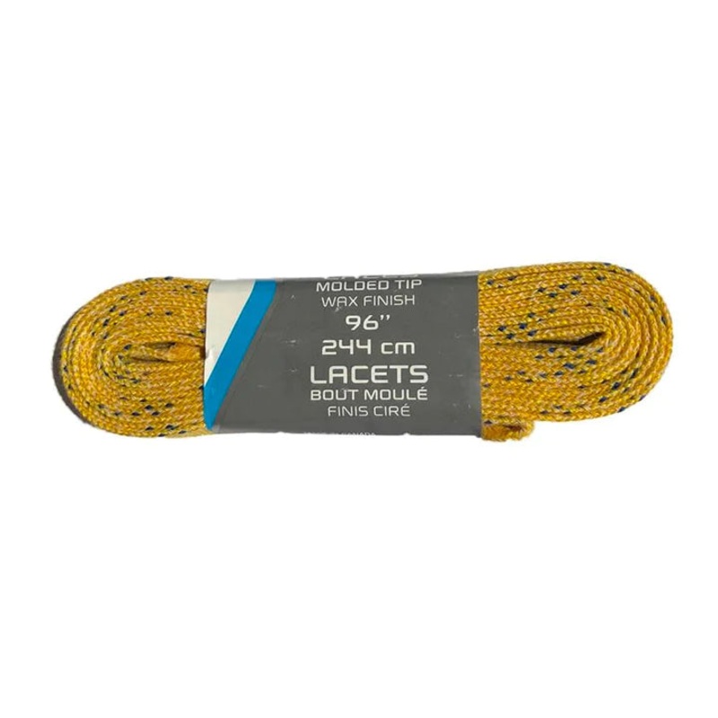 Bauer Wax Laces Yellow 96″