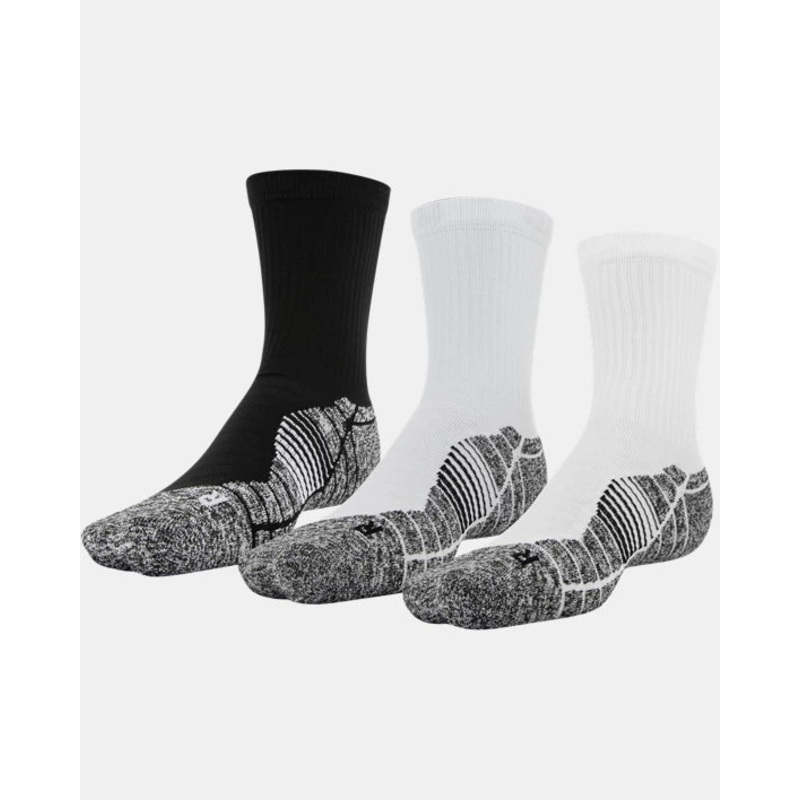 Elevated+ Performance 3-Pack Crew Socks WHITE/HALO GREY L