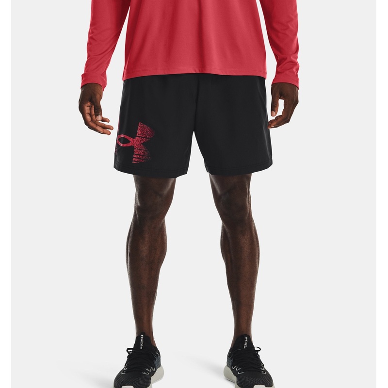 Men’s Woven Graphic Shorts BLACK/CHAKRA S