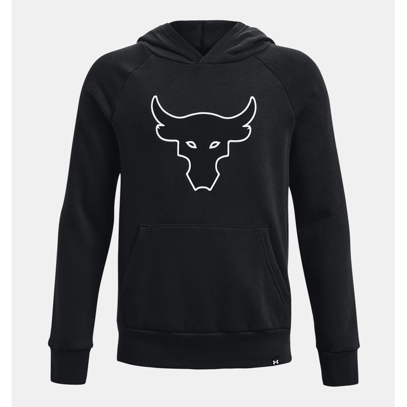 Project Rock Brahma Bull Hoody Boy Youth BLACK/WHITE S