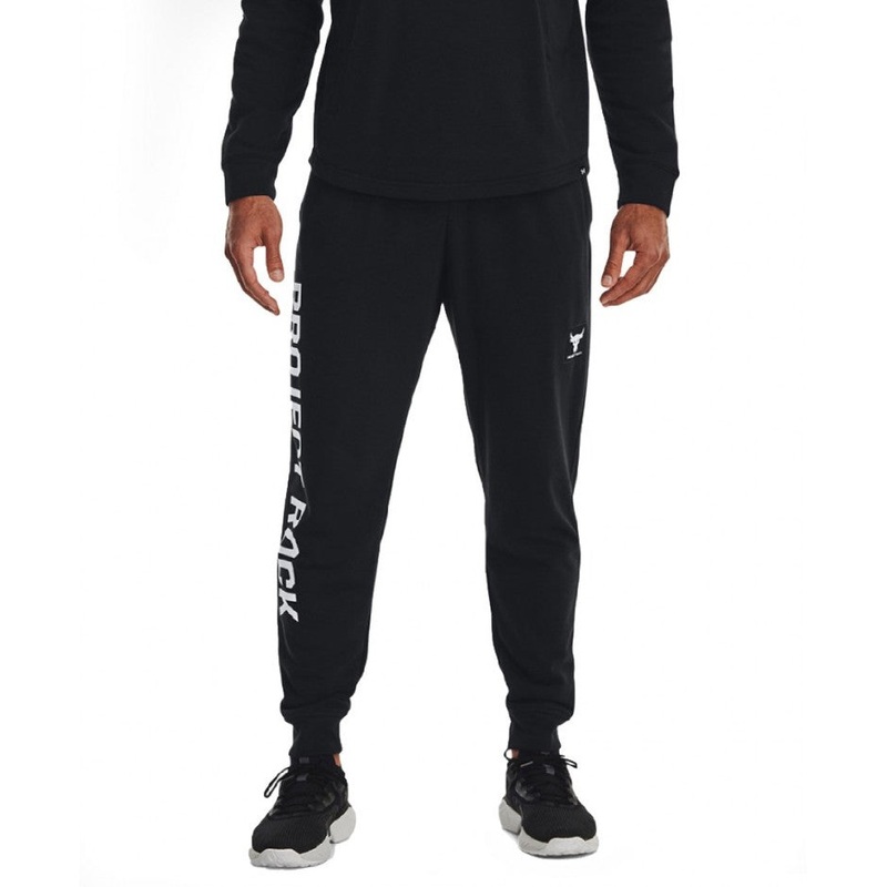 Project Rock Terry Joggers Men’s BLACK/WHITE S