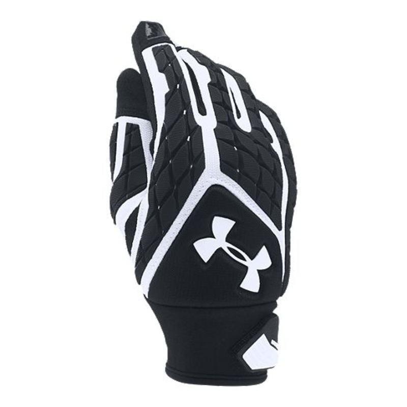 Combat Football Gloves Youth BLACK/WHITE M