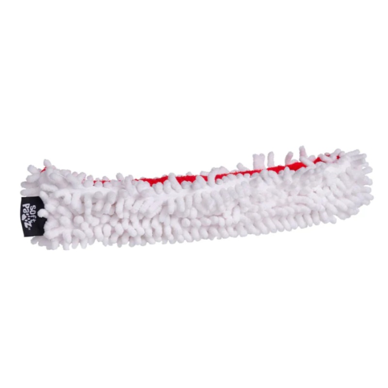 Guardog SoftPawz Shag Soakers White with red