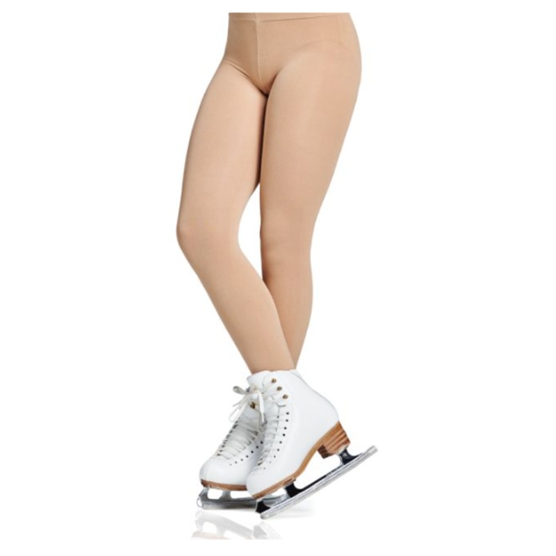 MD901 Footed Tights 2 Pack Child 6-10 Caramel