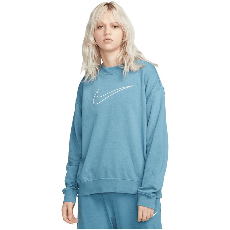 Women’s Dri-FIT Get Fit Fleece Sweater MATTE SPACE BLUE S