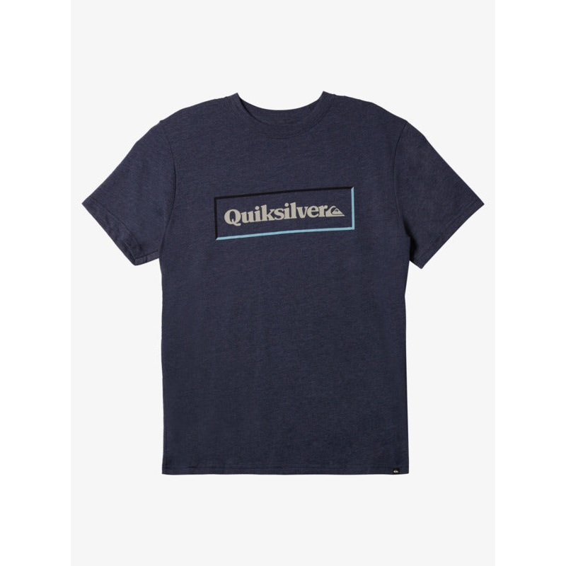 Simple Lock Mod T-shirt NAVY BLAZER HEATHER S