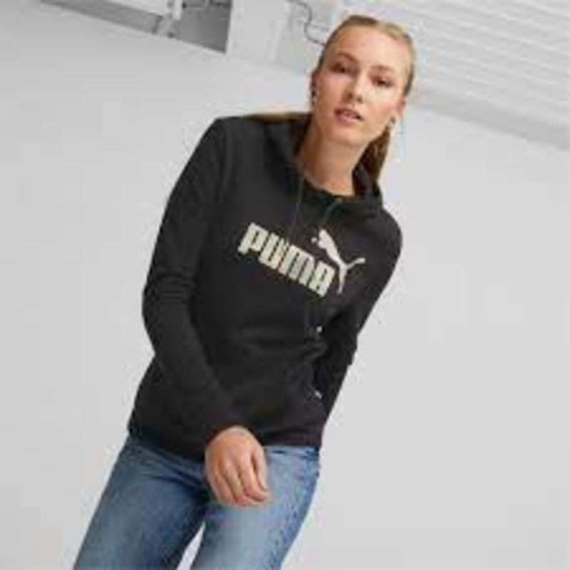 Women’s Essentials+ Novashine French Terry Hoodie PUMA BLACK XS