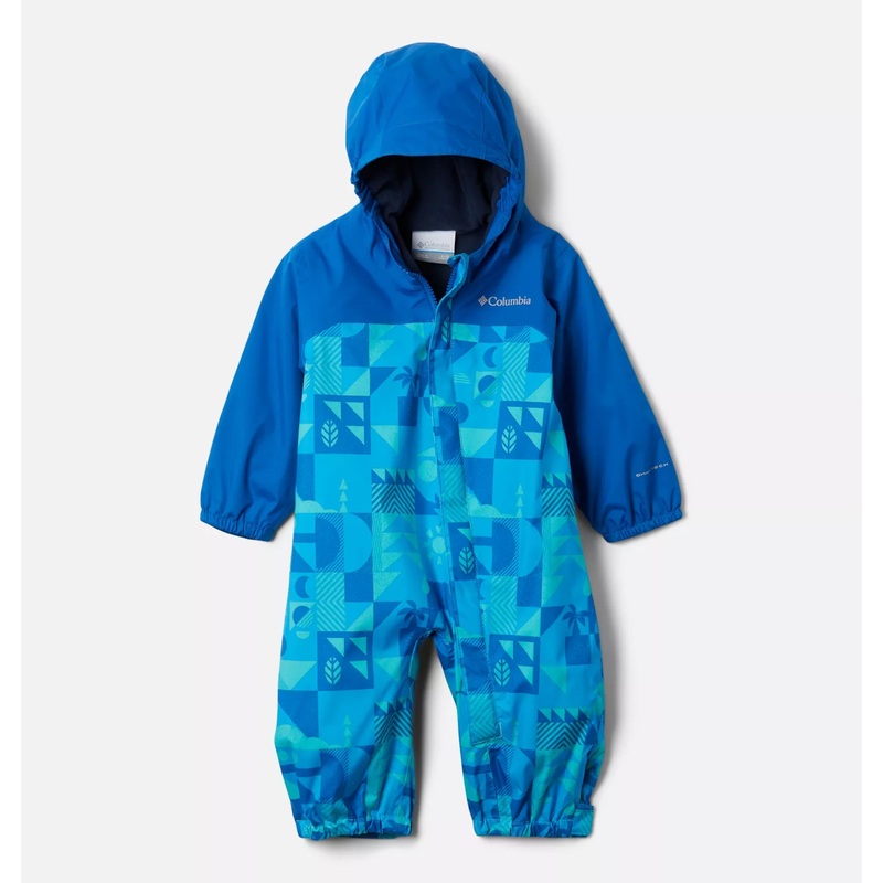 Infant Critter Jitters II Rain Suit BRIGHT AQUA QUEST/BRIGHT INDIGO 12/18
