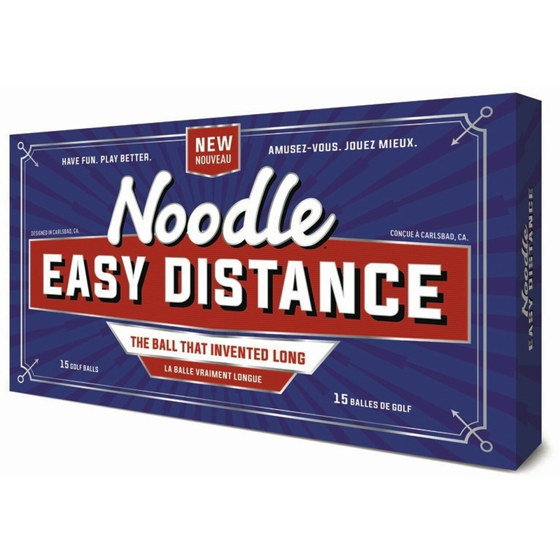 Noodle Easy Distance 15 Pack Golf Balls WHITE