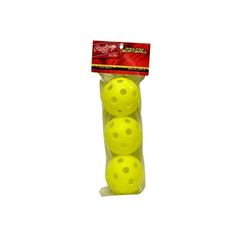 Plastic Wiffle 12″ Balls- 3 Pack