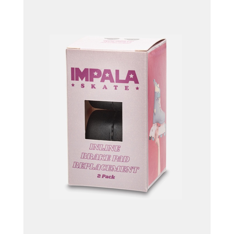 Impala Inline Skate Brake Pad (2 Pack) Black OSFA