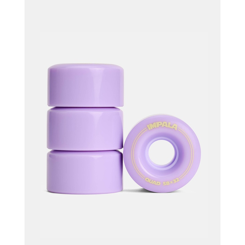 Impala Roller Skate Wheels (4 Pack) – Pastel Lilac Pastel Lilac 58