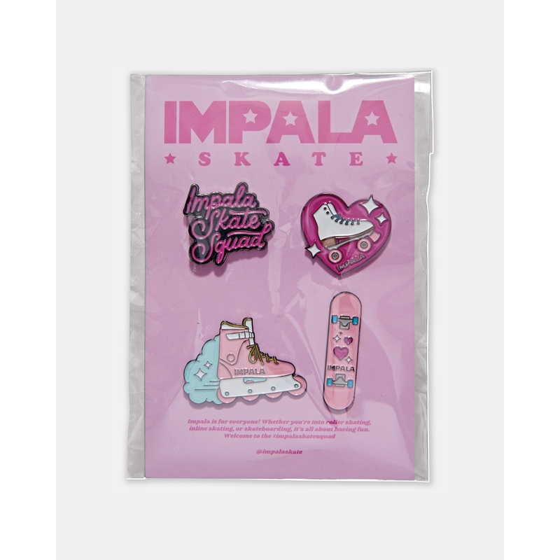 Impala Skate Enamel Pin Pack Assorted 1Sz