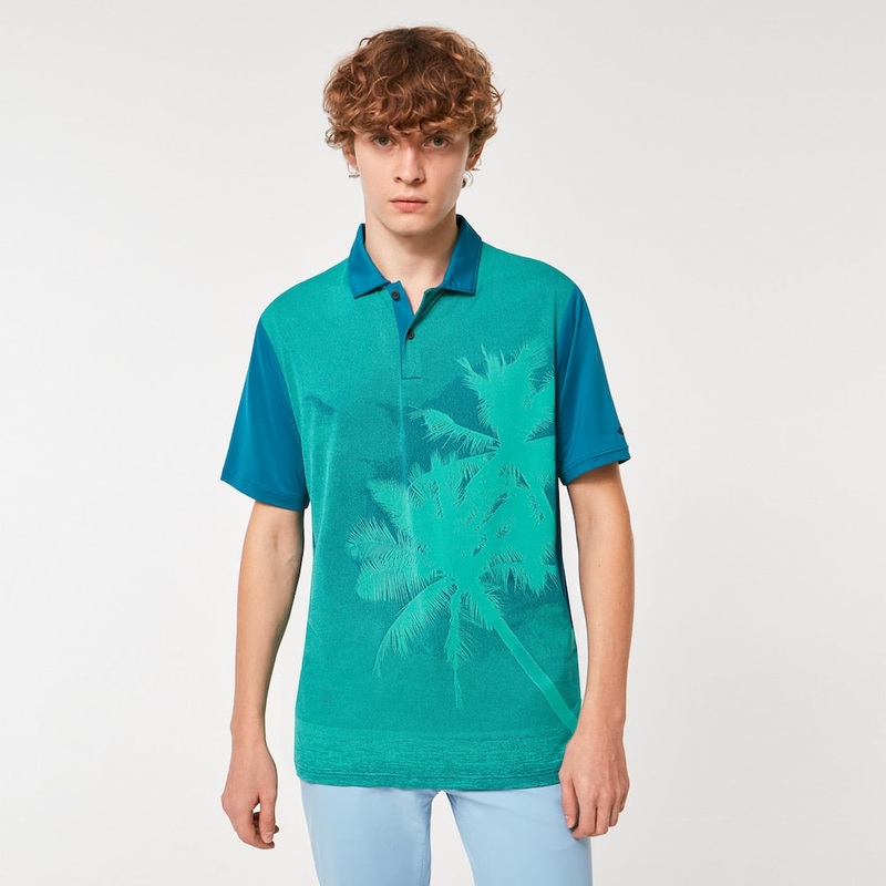 Men’s Reduct Golf Polo AURORA BLUE S