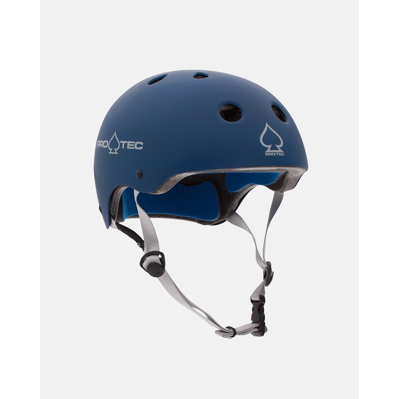 Protec Classic Helmet (Certified) – Matte Blue Matte Blue XS