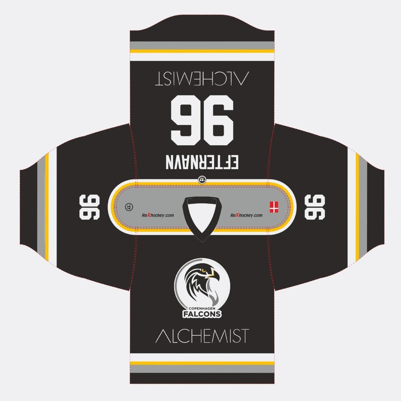 Falcons Traditional Game Jersey Black Junior S