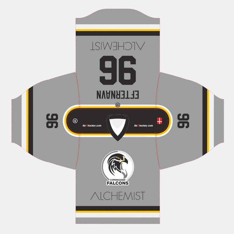 Falcons Traditional Game Jersey Grey Junior S