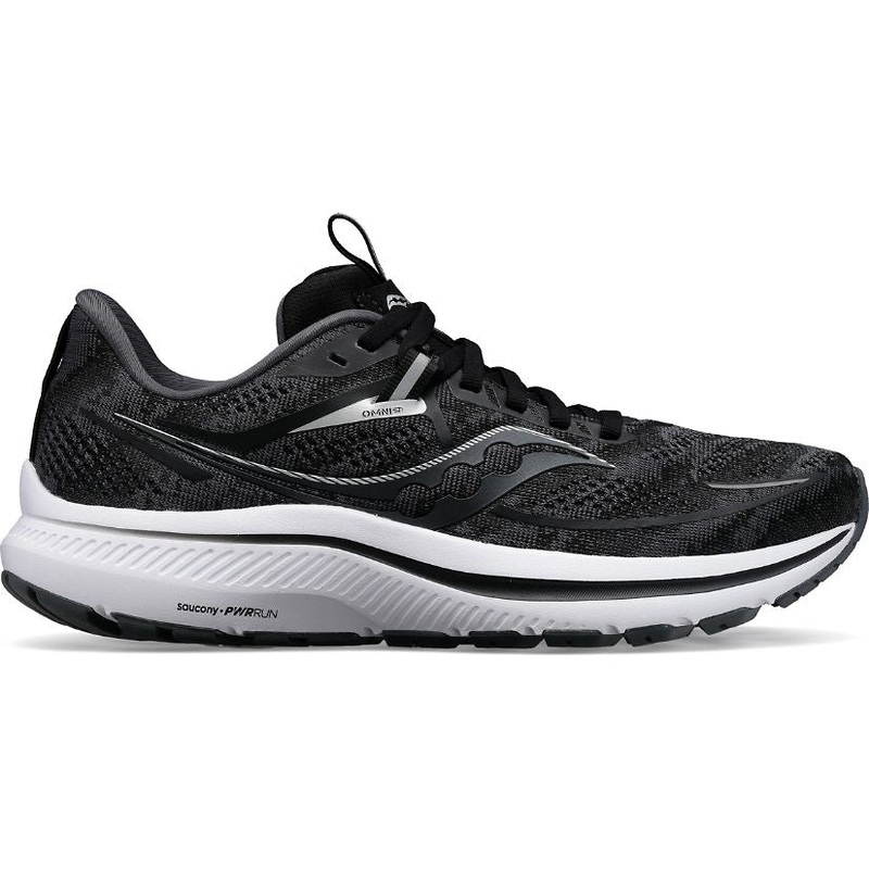 Men’s Omni 21 Running Shoes BLACK/WHITE REGULAR 8