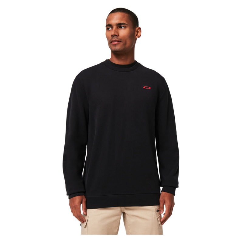 Men’s Vintage Crew Fleece Sweatshirt BLACKOUT S