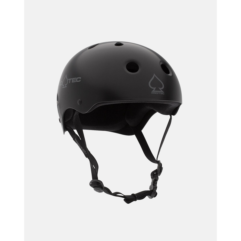 Protec Classic Skate Helmet – Matte Black Matte Black XS