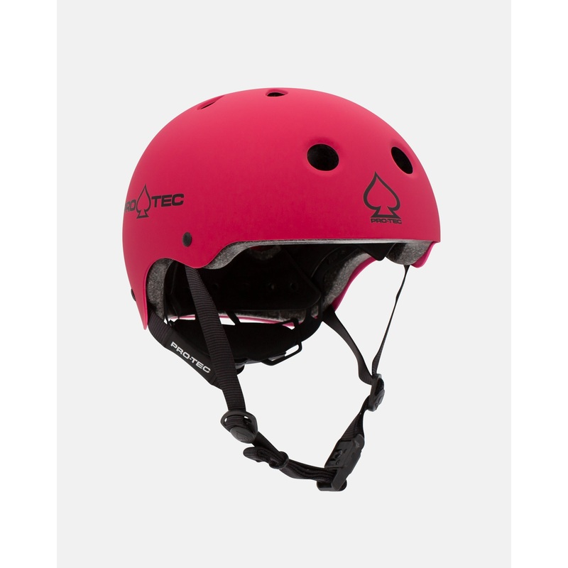 Protec Junior Classic Fit Helmet (Certified) – Matte Pink Matte Pink YS