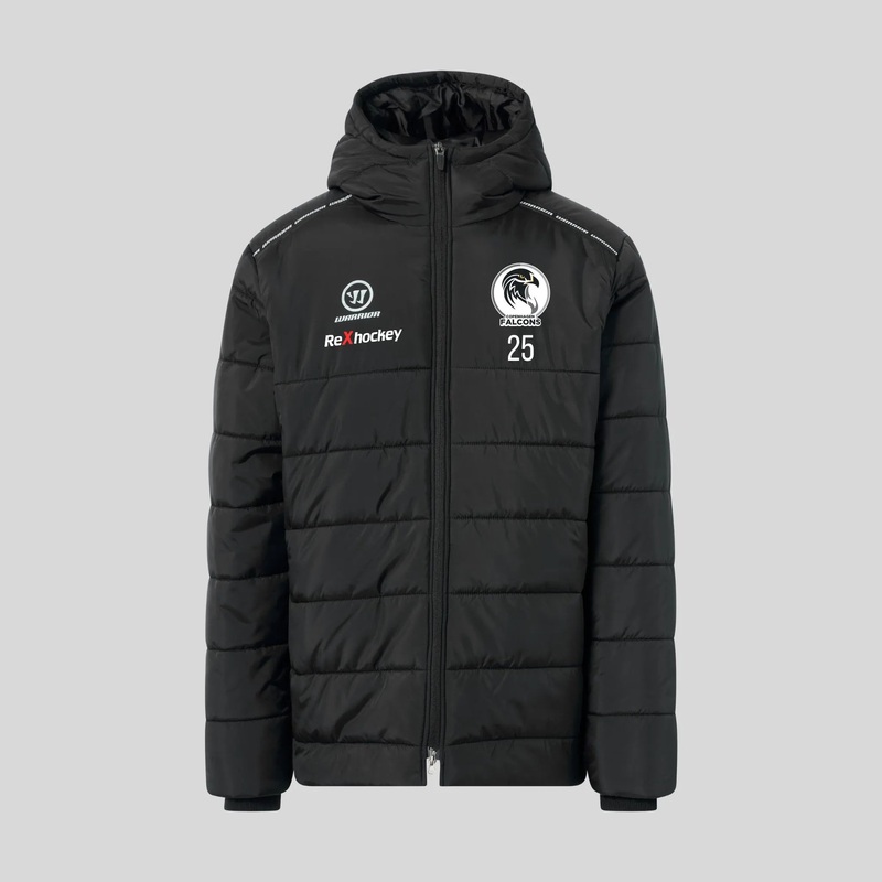 S25/26 FALCONS TEAM STADIUM JACKET SENIOR Co:BK Sz:S