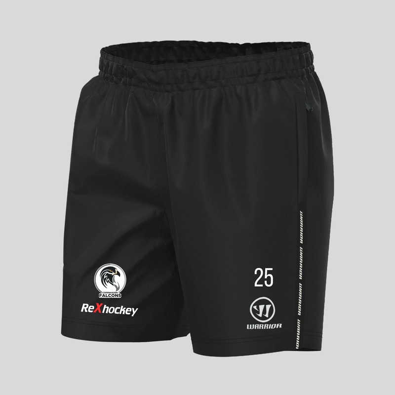 S25/26 FALCONS TM TRAIN SHORT SENIOR (OFF ICE SET) Co:BK Sz:S