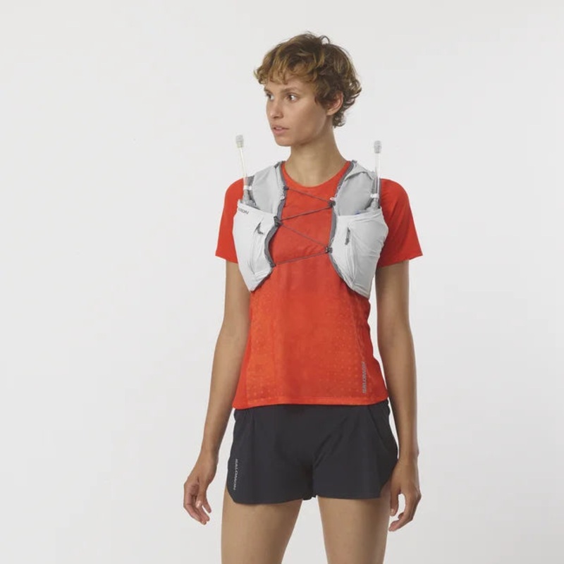 Sense Pro 10 Women’s Running Vest with Flasks OYSTER MUSHROOM S