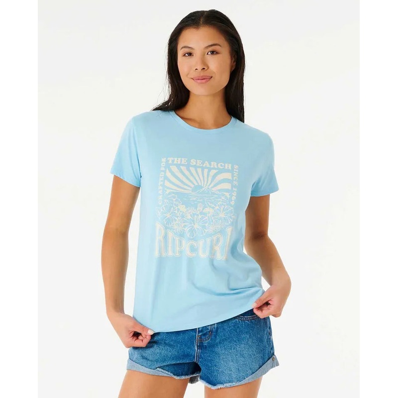 Tropical Sunset Standard Tee Women’s BLUE S