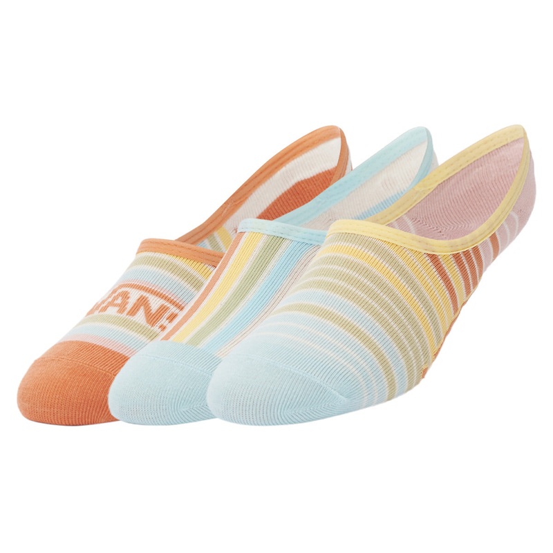 Women’s Retro Stripe Canoodle (Pack of 3 pairs) Ankle Socks 6.5-10