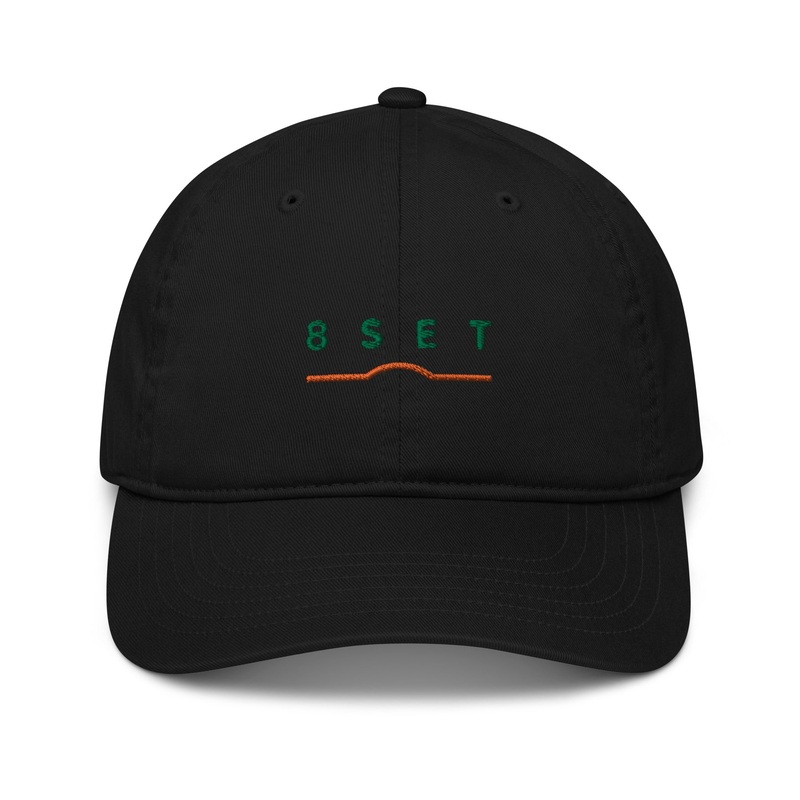 8SET Dad Hat Black
