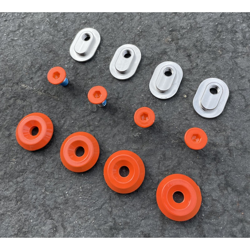 THEM Cuff Bolts – Orange