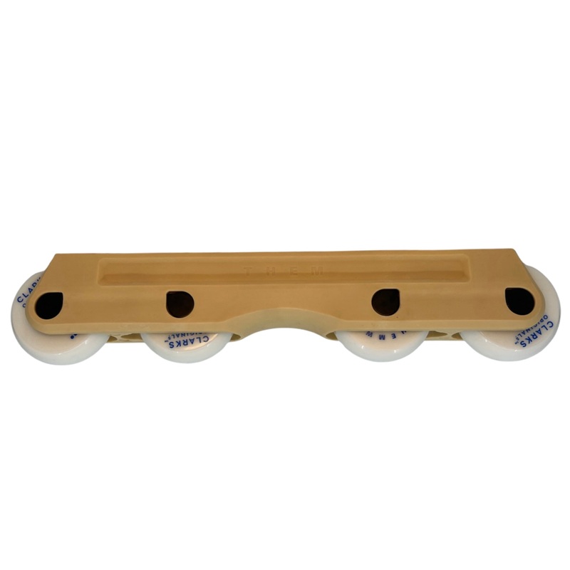 THEM Street Frame set with wheels – Cream 250mm