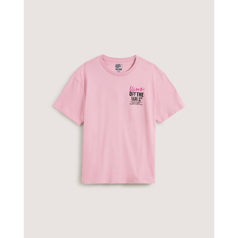 Vans Lady Wall T-Shirt PINK DAWN XXS