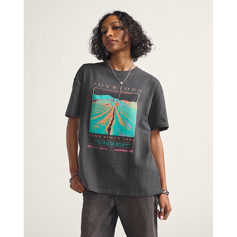Vans Women’s Honeyfields T-Shirt FADED BLACK XS