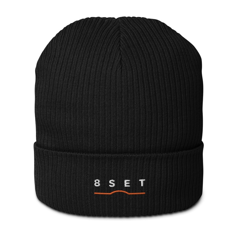 8SET Beanie Black – Organic