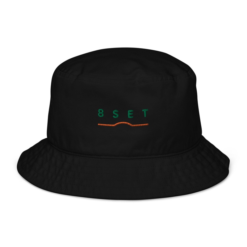 8SET Bucket Hat Black