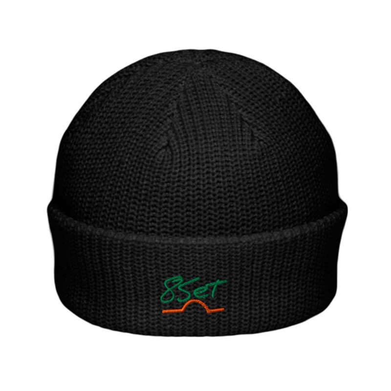 8SET Fisher Beanie Black
