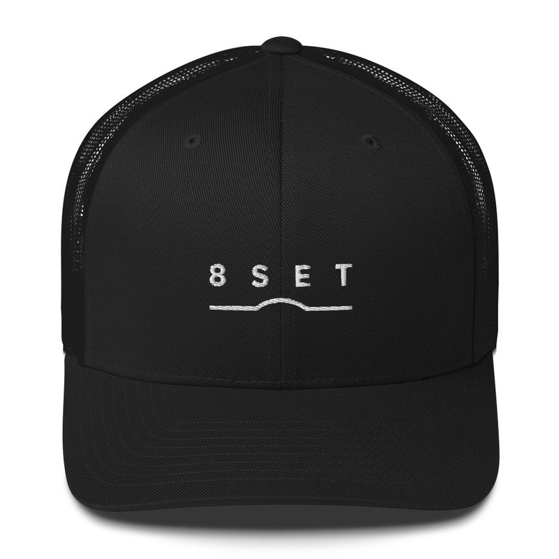 8SET Trucker Black