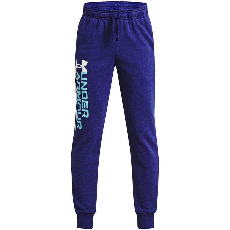 Boy’s Rival Fleece Graphic Jogger Jr. Fleece Pants SONAR BLUE/BLUE SURF S