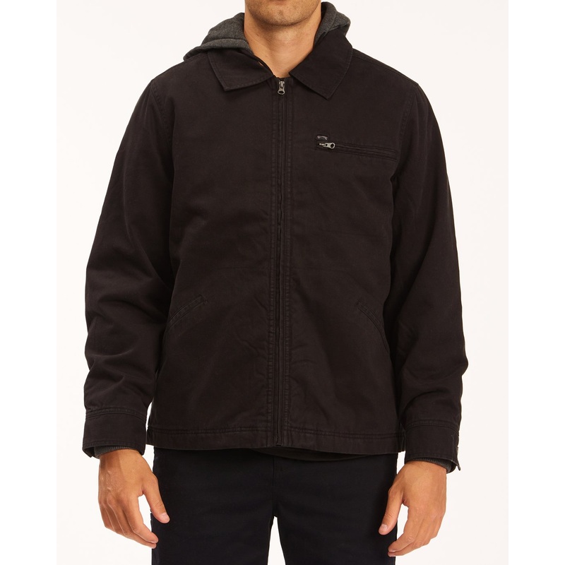 Men’s Barlow Hooded Jacket BLACK M