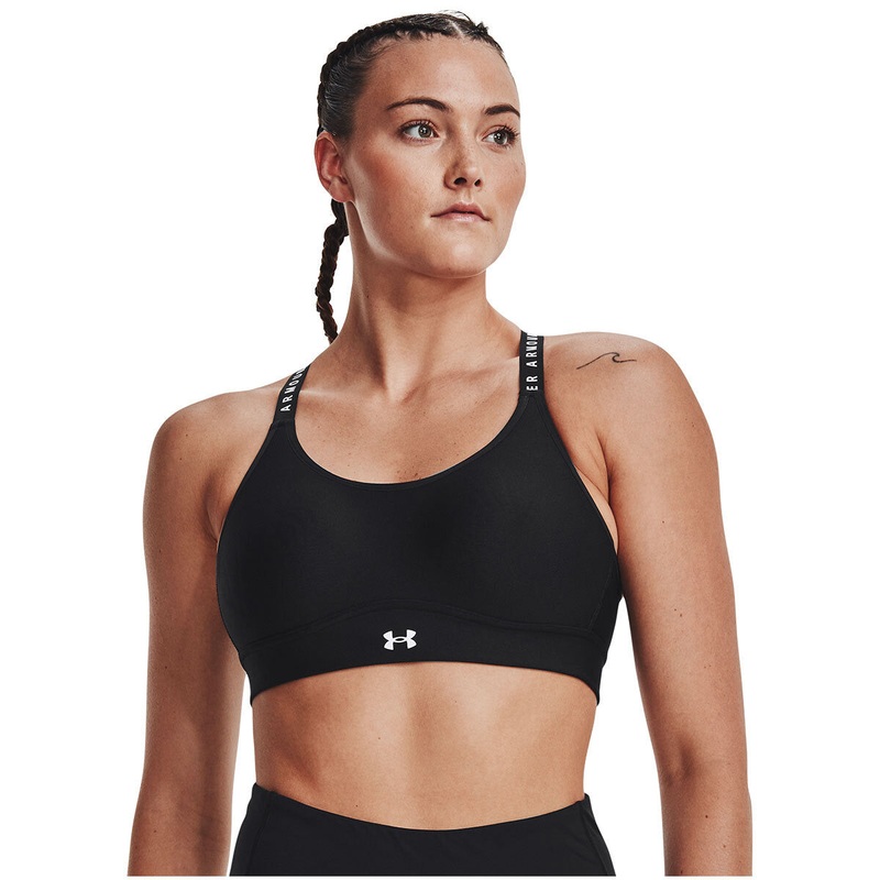 Women’s Infinity Mid Covered Sports Bra BLACK XS